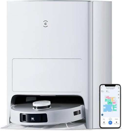 Ecovacs Deebot T20e Omni Robot Aspirateur Laveur Eau Chaude Station Omni