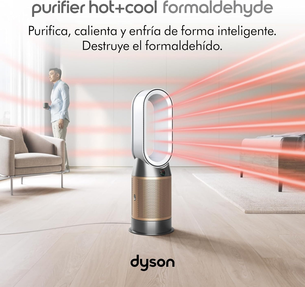 Dyson Purifier Hot+Cool HP09 — Purificateur d'Air Chauffant