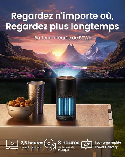 Anker NEBULA Capsule 3 — Mini Projecteur Laser Portable Full HD