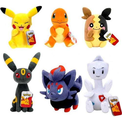 Peluches Pokémon 20cm Assortiment